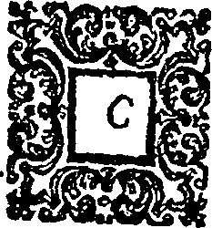 Ornamental initial letter woodcut